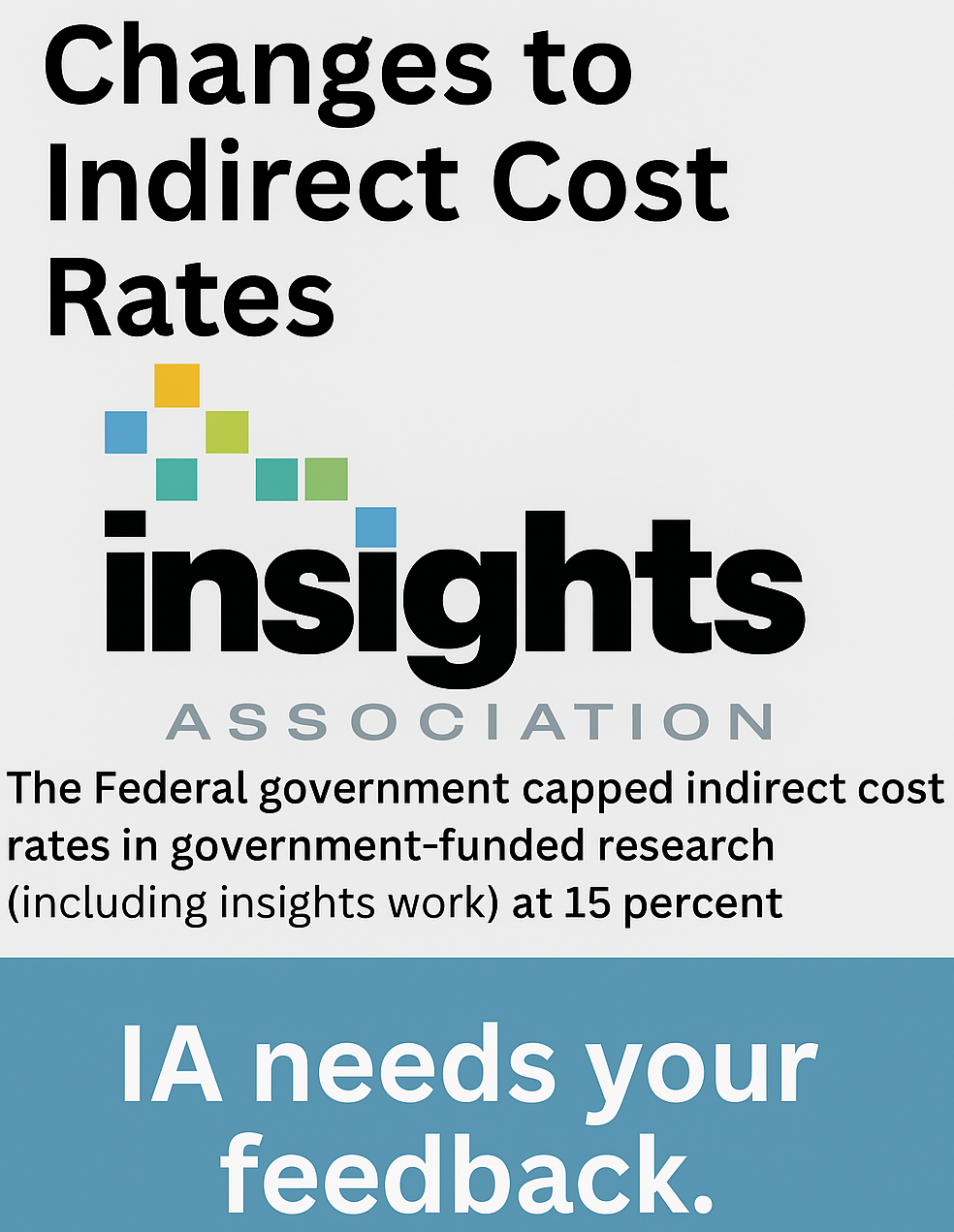 New Approaches Proposed for Indirect Costs in Federally-Funded Research