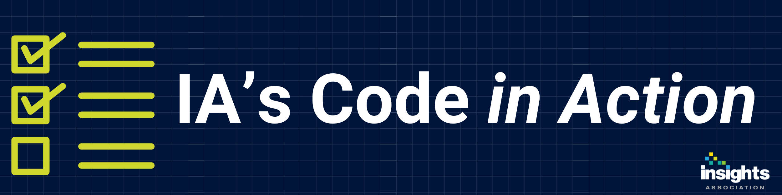 IA's Code in Action: Applying IA Research Standards to AI